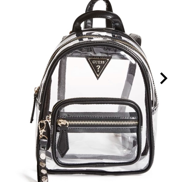 clear backpack guess
